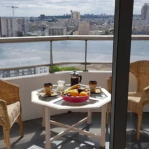  Appartement Beau Studio Rénové 30m2 Balcon Vue Paris+parking France